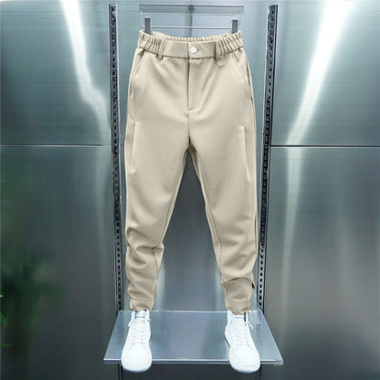 Mäns Casual Chinobyxor Modern Stil 2