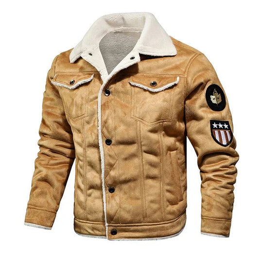 Mäns Casual Jacka Stilren Polerad Design 0