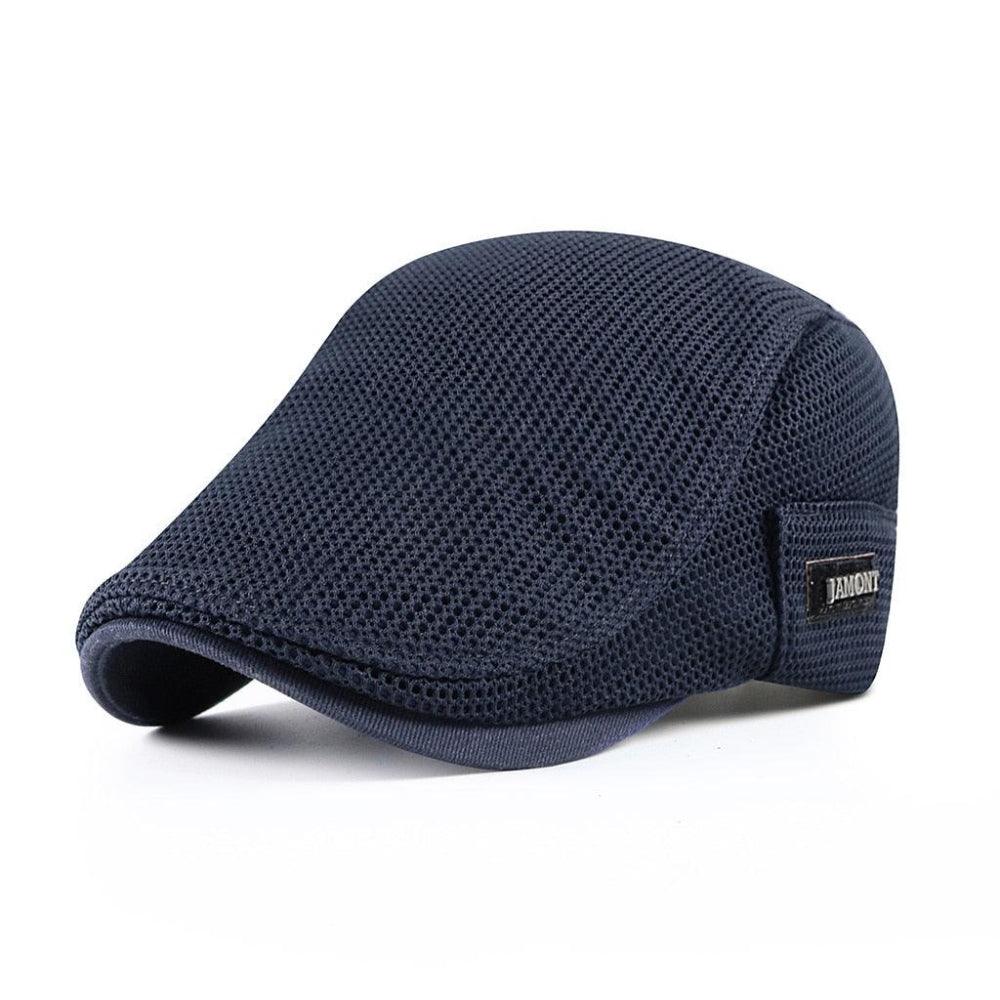 Mäns Casual Keps med Toppad Design 4