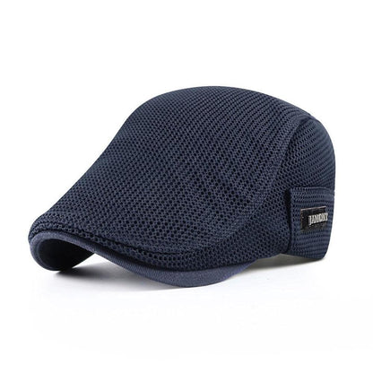 Mäns Casual Keps med Toppad Design 4