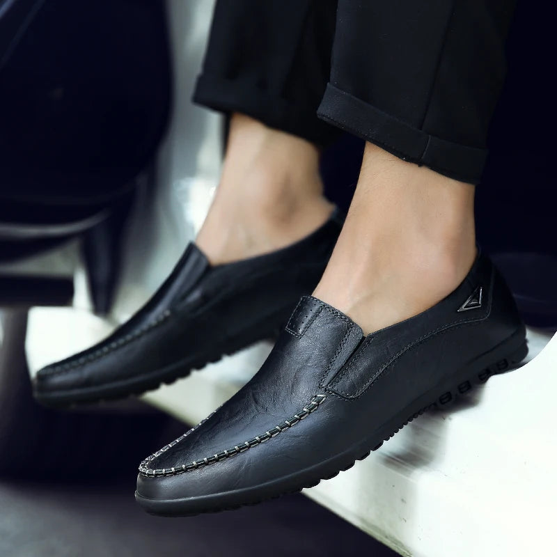 Mäns Casual Loafers Slip-On 4