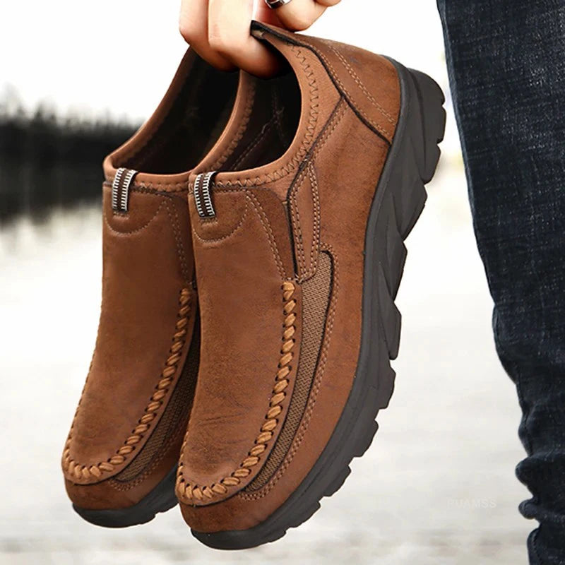 Mäns Casual Loafers Sneakers Trendig 0