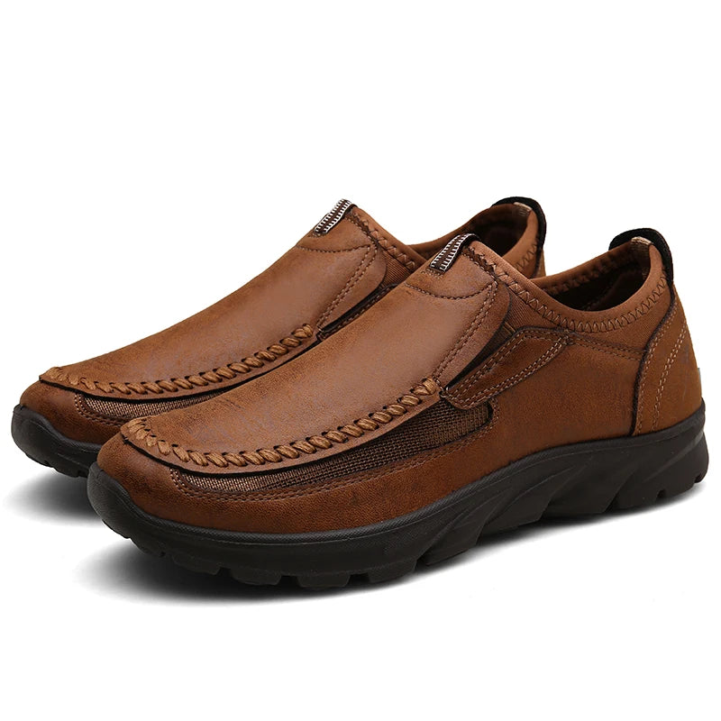 Mäns Casual Loafers Sneakers Trendig 10