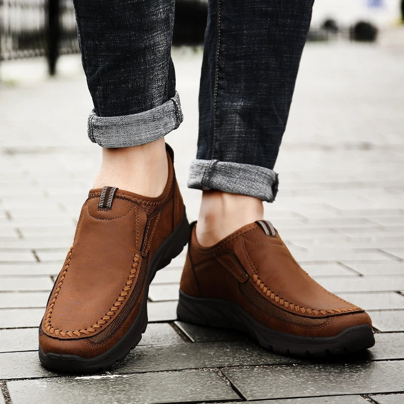 Mäns Casual Loafers Sneakers Trendig 3