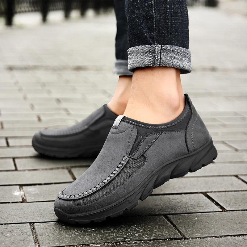 Mäns Casual Loafers Sneakers Trendig 4