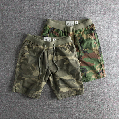 Mäns Casual Shorts Kamouflage 2