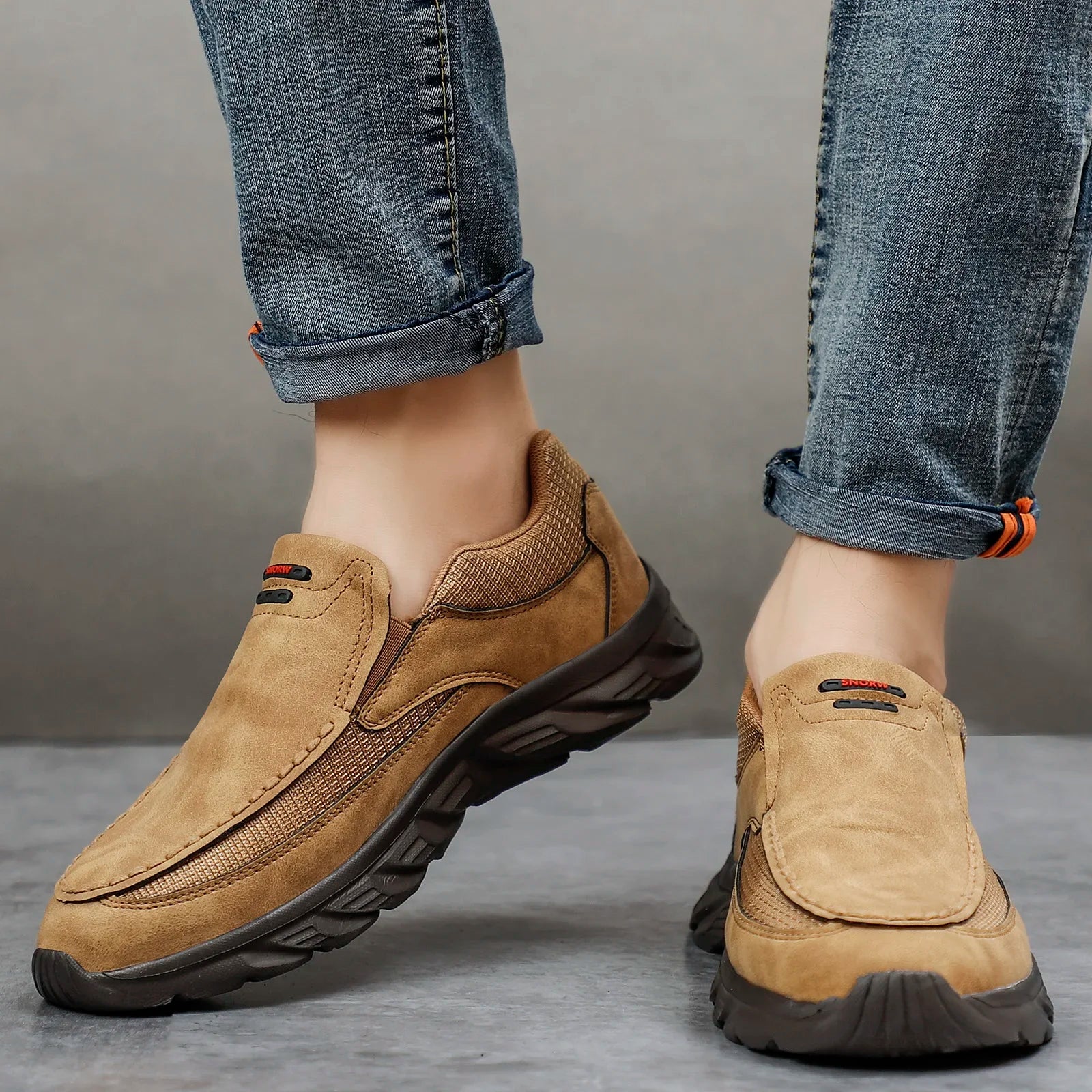 Mäns Casual Sneakers Loafers 3