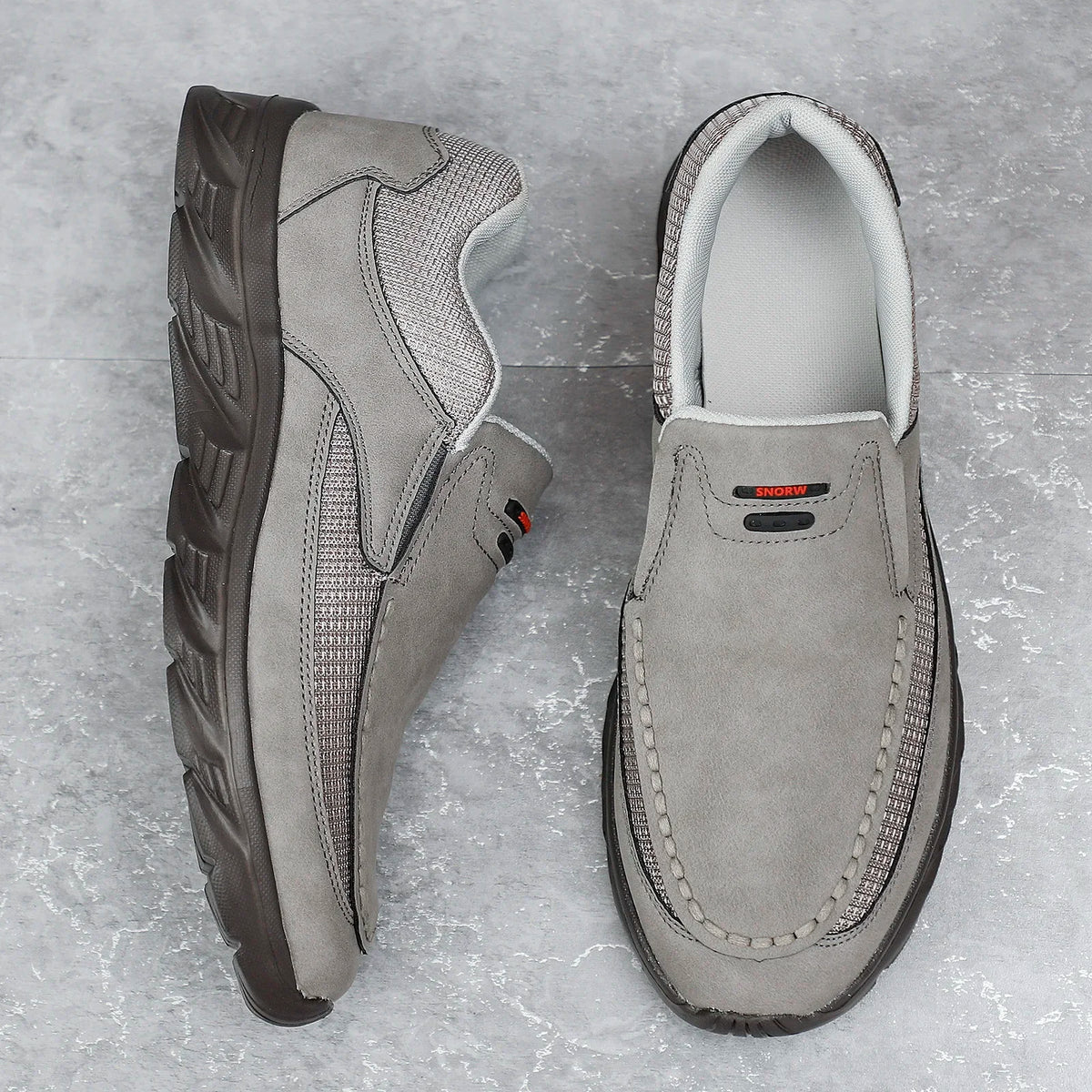 Mäns Casual Sneakers Loafers 6