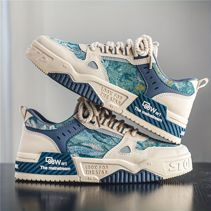 Mäns Casual Sneakers Trendiga 3