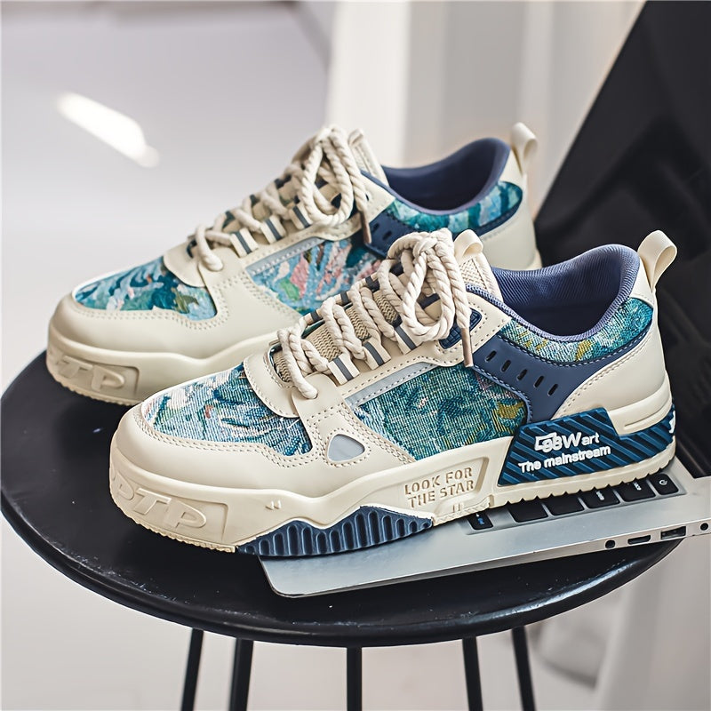 Mäns Casual Sneakers Trendiga 6