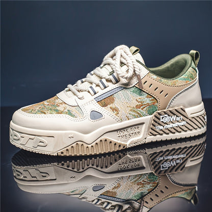 Mäns Casual Sneakers Trendiga 7