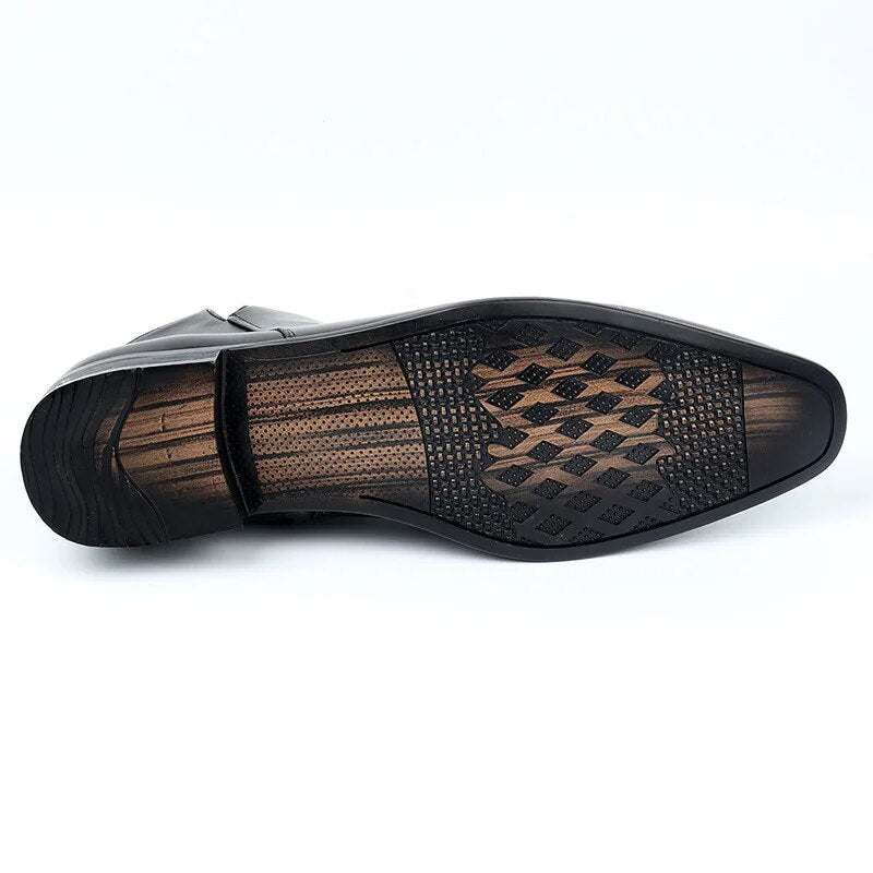 Mäns Chelsea Stövlar Klassisk Stil 4