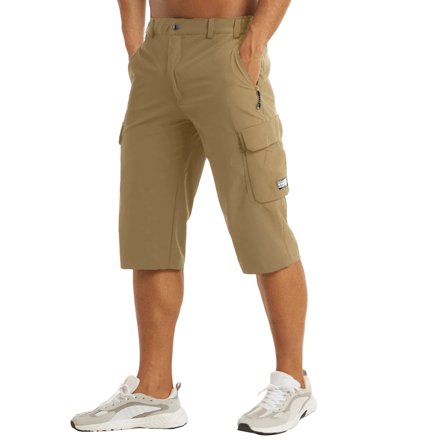 Mäns Cropped Byxor Modern Stil 0
