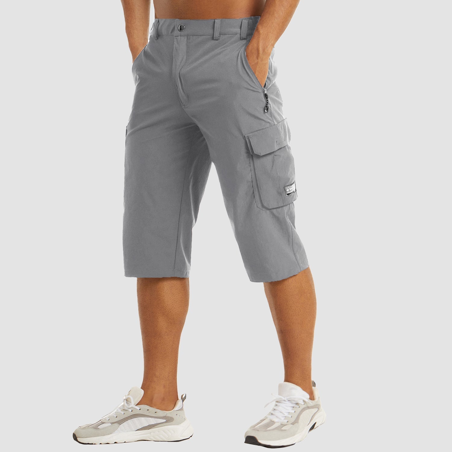 Mäns Cropped Byxor Modern Stil 1