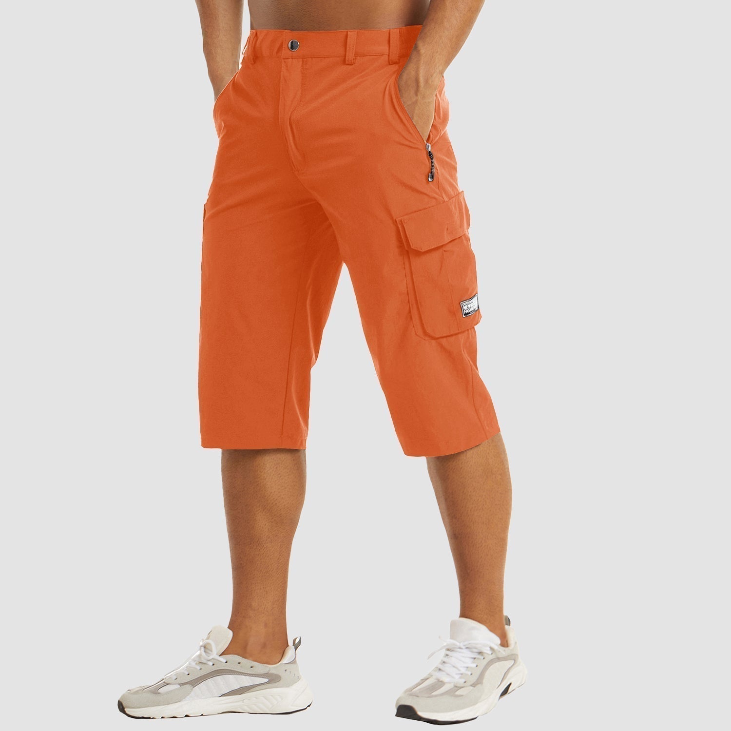 Mäns Cropped Byxor Modern Stil 4