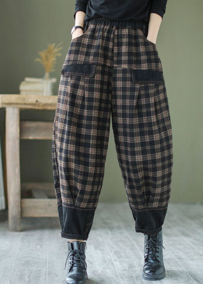 Mäns Denim Byxor Patchwork Stil 2