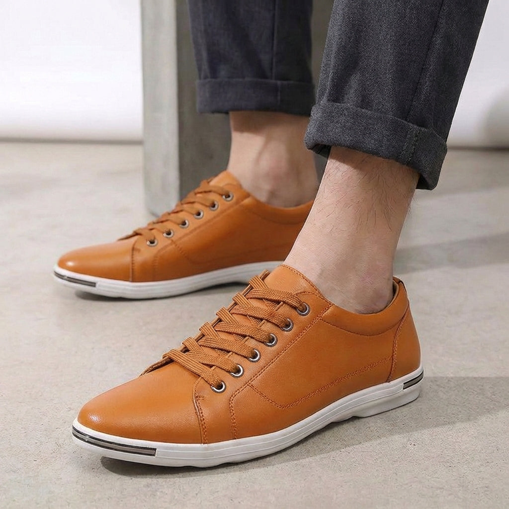 Mäns Derby Sneaker Klassisk Stil 5