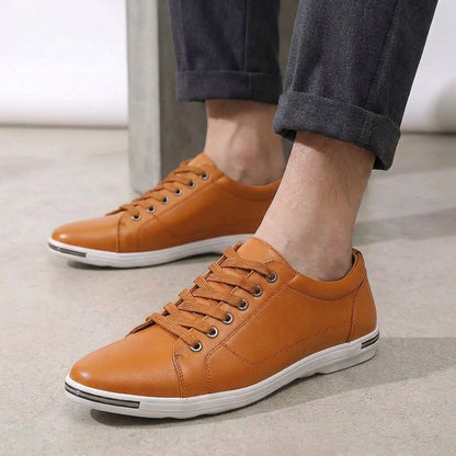 Mäns Derby Sneaker Klassisk Stil 5