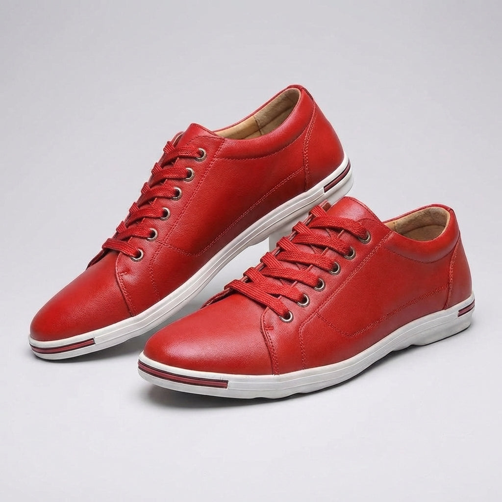 Mäns Derby Sneaker Klassisk Stil 8