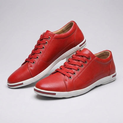 Mäns Derby Sneaker Klassisk Stil 8