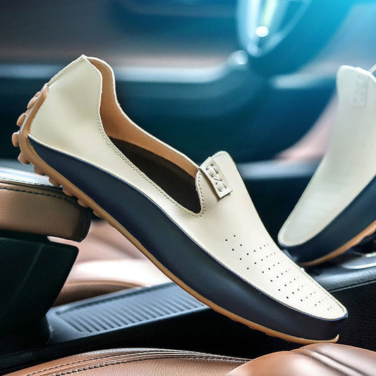 Mäns Driving Loafers Roma Stil 0