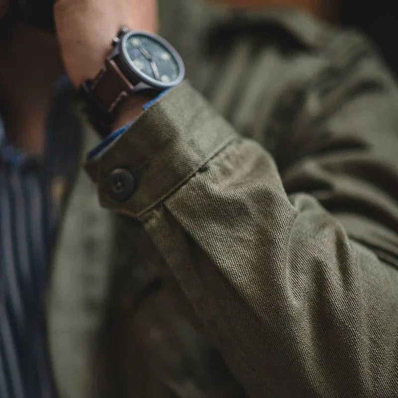 Mäns Fältjacka Väderbeständig 3