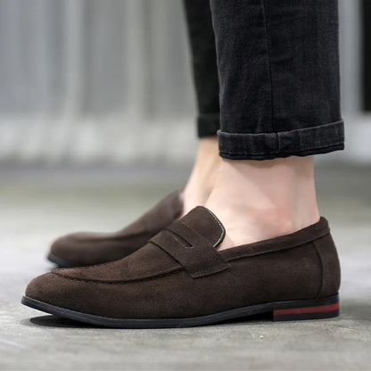 Mäns Fritidsskor Slip-on 6