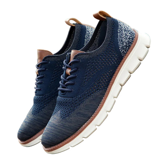 Mäns Fritidssneakers Rund Tå Design 0