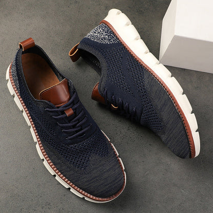 Mäns Fritidssneakers Rund Tå Design 3