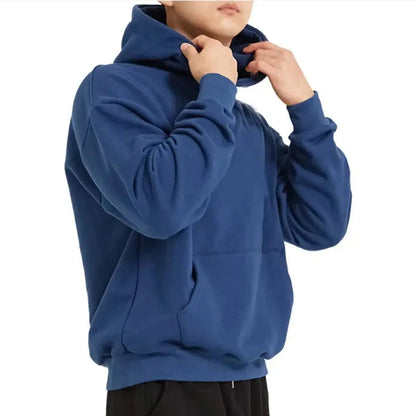 Mäns Hoodie Lös Design Avslappnad Stil 3