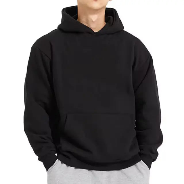Mäns Hoodie Lös Design Avslappnad Stil 7