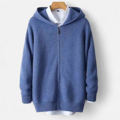 Mäns Huvtröja med Dragkedja Modern Stil 4