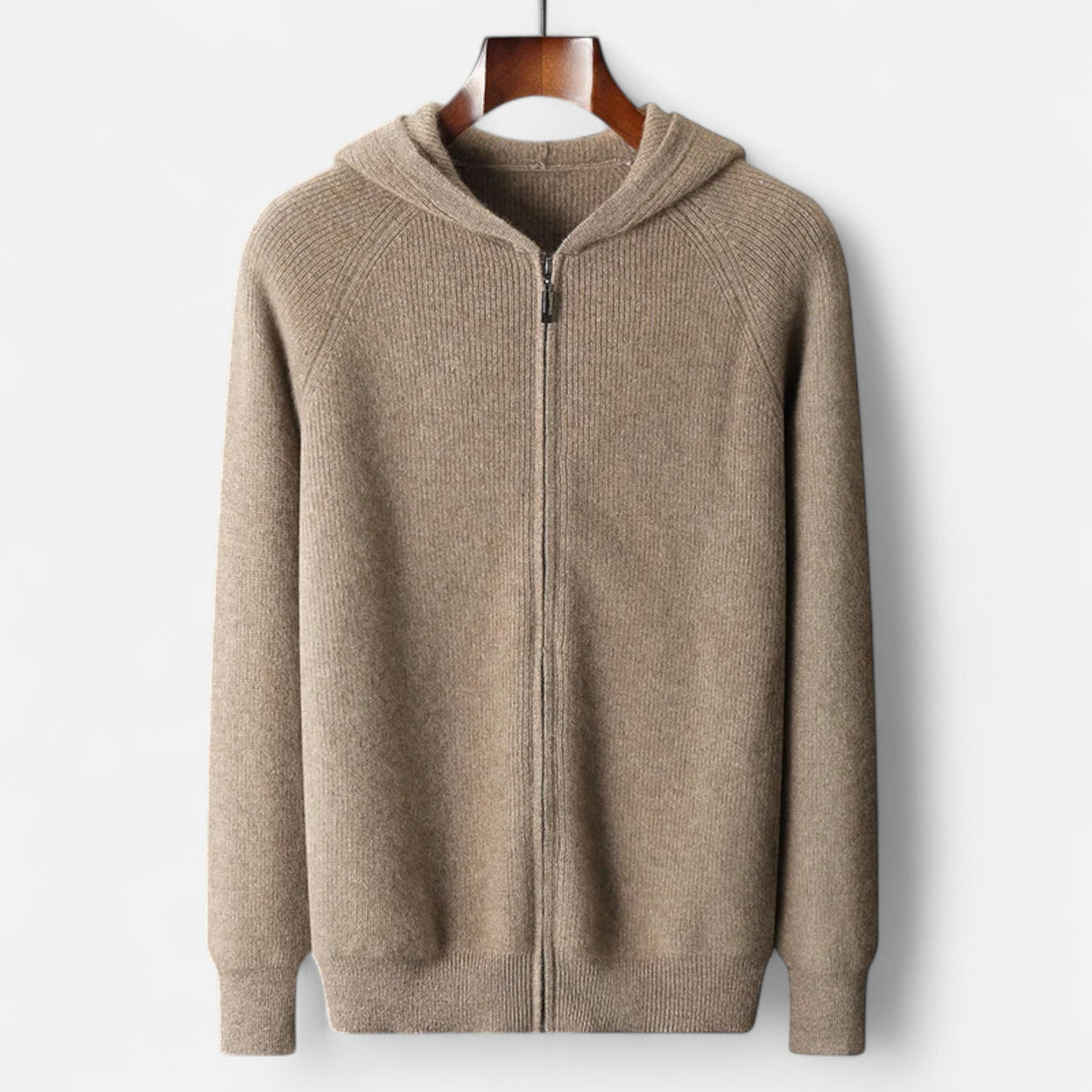 Mäns Huvtröja med Dragkedja Modern Stil 6