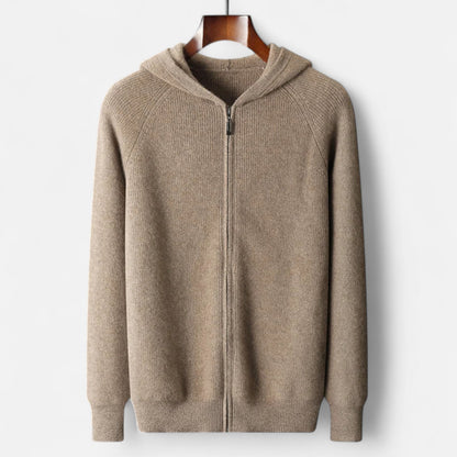 Mäns Huvtröja med Dragkedja Modern Stil 6