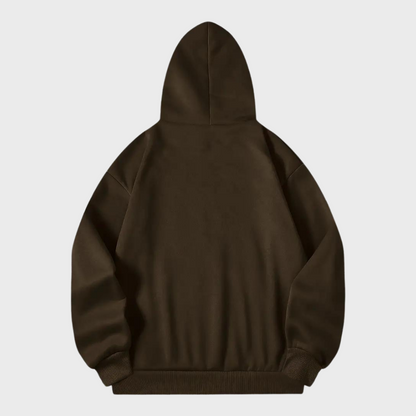 Mäns Huvtröja med Fjälltryck 3