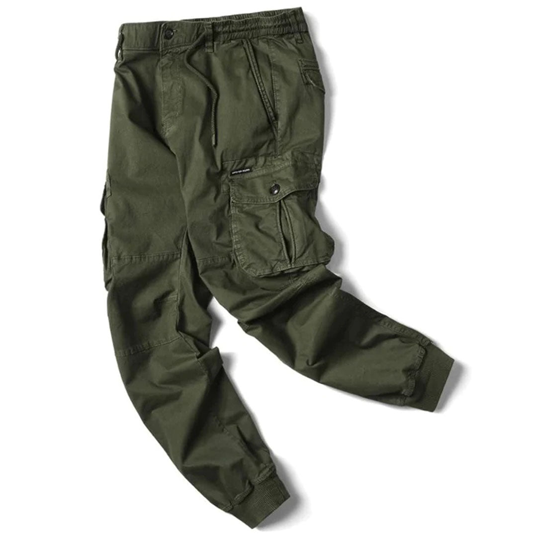 Mäns Joggerbyxor med Elastisk Midja 8