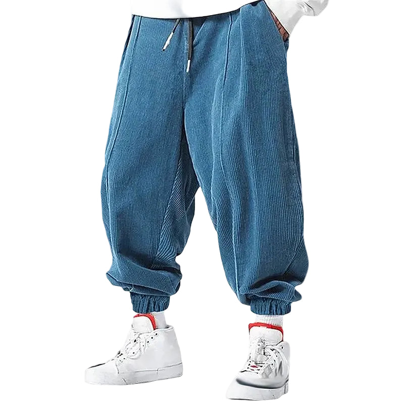 Mäns Joggingbyxor med Elastiska Muddar 0