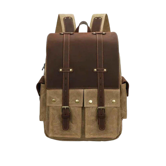 Mäns Kameraryggsäck Vintage Stil 0