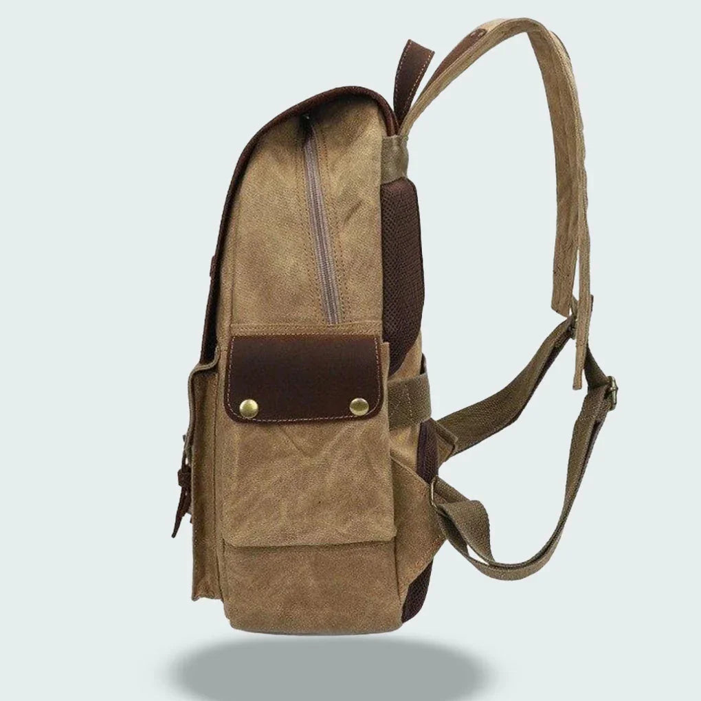 Mäns Kameraryggsäck Vintage Stil 7