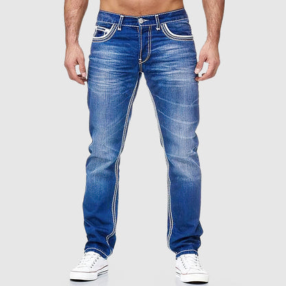 Mäns Klassiska Jeans 1