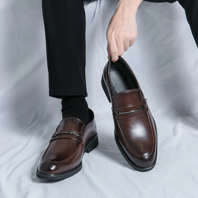 Mäns Klassiska Slip On Loafers 1