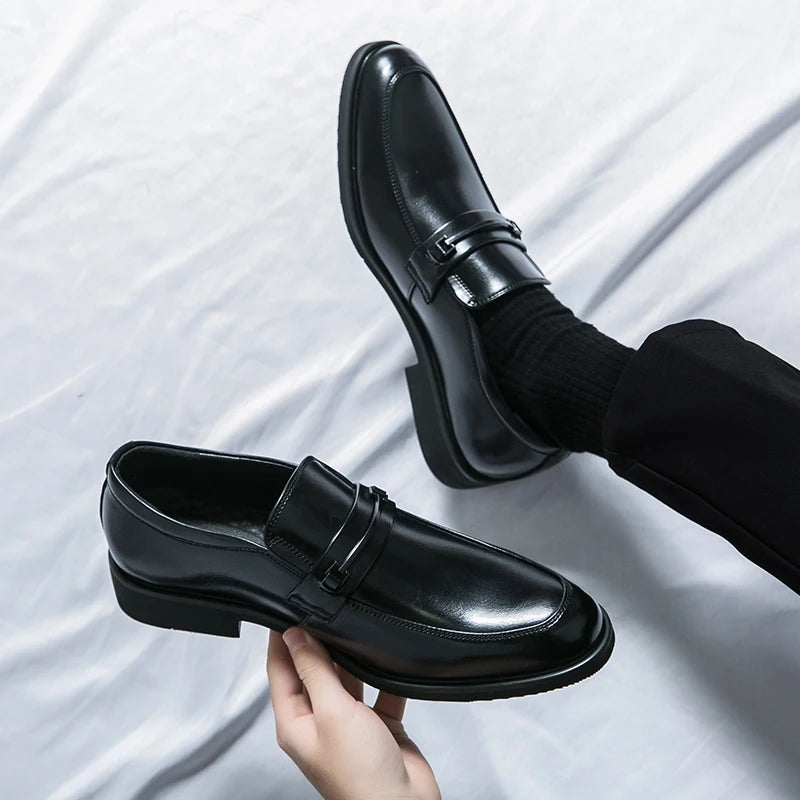 Mäns Klassiska Slip On Loafers 4