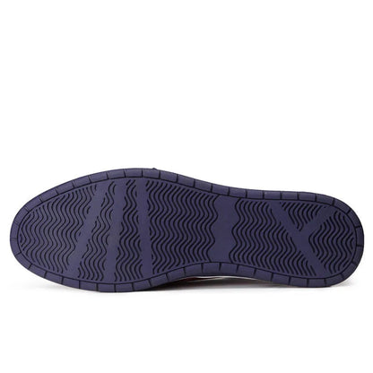 Mäns Låg Top Sneakers Perforerad Design 6