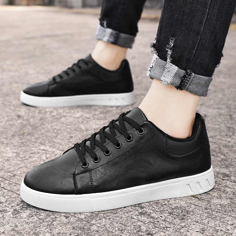 Mäns Låg Top Sneakers Snörning Minimalistisk Stil 1
