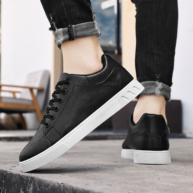 Mäns Låg Top Sneakers Snörning Minimalistisk Stil 2