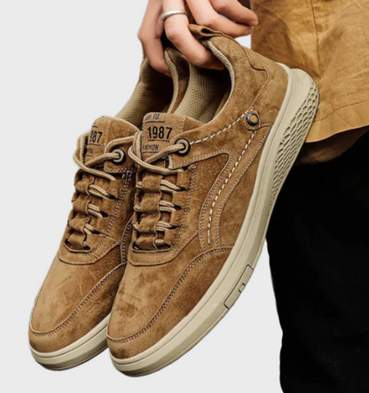 Mäns Låga Sneakers Snörning Moderne Stil 3