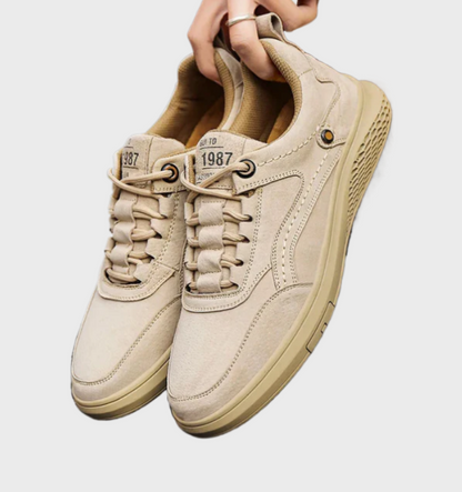 Mäns Låga Sneakers Snörning Moderne Stil 6