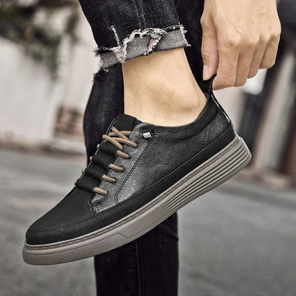 Mäns Låga Sneakers med Plattform 1