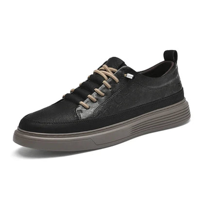 Mäns Låga Sneakers med Plattform 4