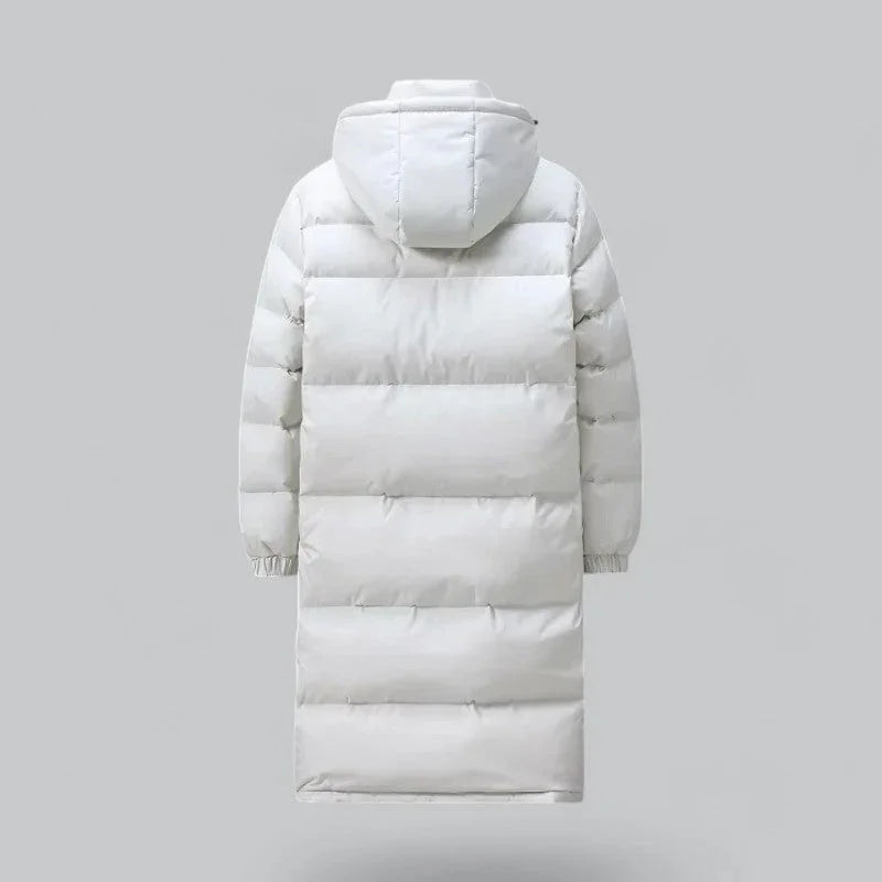 Mäns Lång Puffer Parka Vinterstil 2